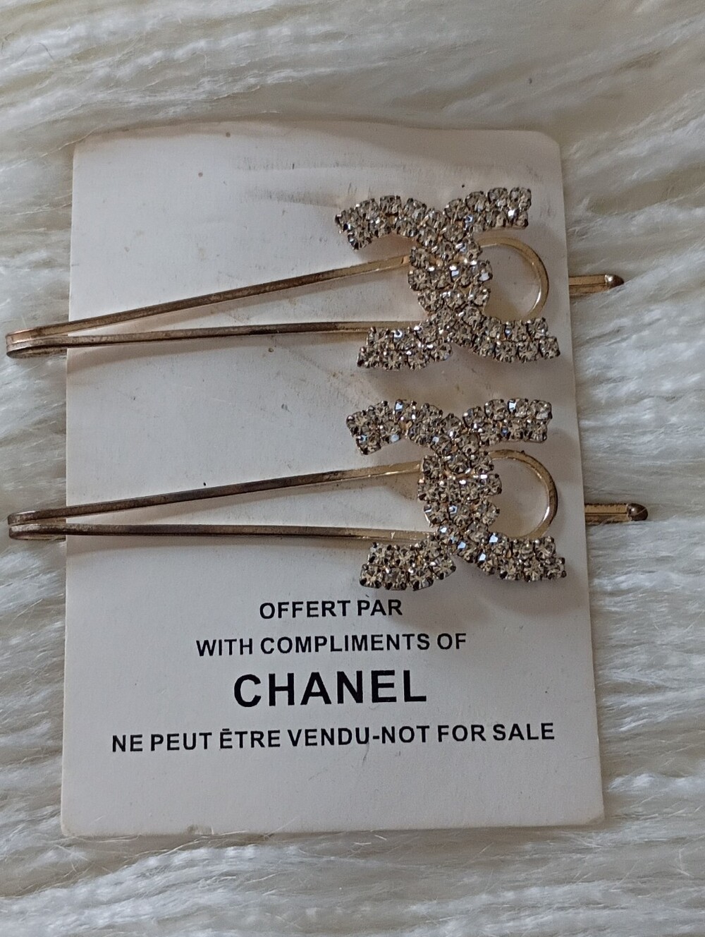 Chanel Swarovski Crystal Barrette (only 1)